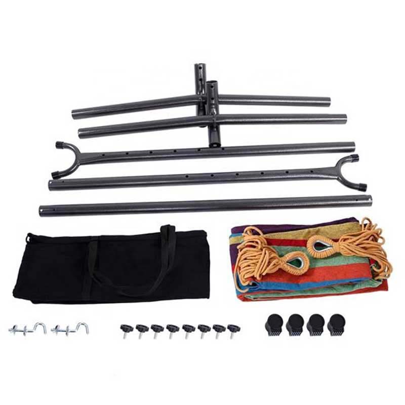 스탠드가 있는 캔버스 해먹