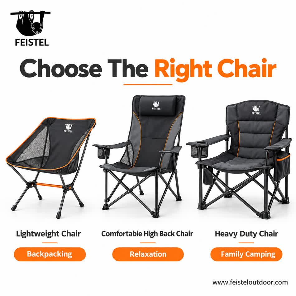 folding camping chair style