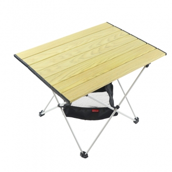 알루미늄 높이 조절 가능한 경량 접이식 캠핑 테이블 휴대용 야외 롤업 테이블