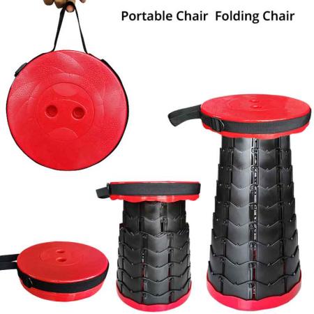 개폐식 접이식 의자 휴대용 텔레스코픽 의자 적재 용량 400lbs의 접이식 캠핑 의자 