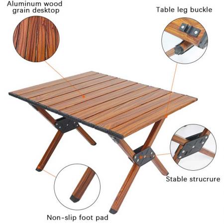 캠핑 테이블 접이식 야외 테이블 휴대용 접이식 경량 테이블 피크닉 비치 