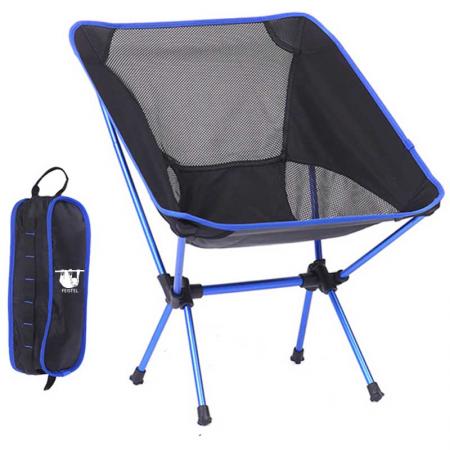 접이식 라운지 의자 가벼운 접이식 해변 캠프 의자, 휴대하기 쉬운 가방 포함 