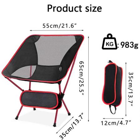 캠핑 백패킹 피크닉 비치용 비치 의자 접이식 야외 접이식 의자 