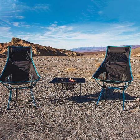 낚시 하이킹 배낭 여행을위한 야외 접이식 의자 경량 캠핑 비치 의자 