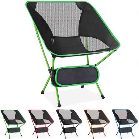 낚시 배낭 여행을위한 휴대용 해변 의자 야외 캠핑 해변 의자 