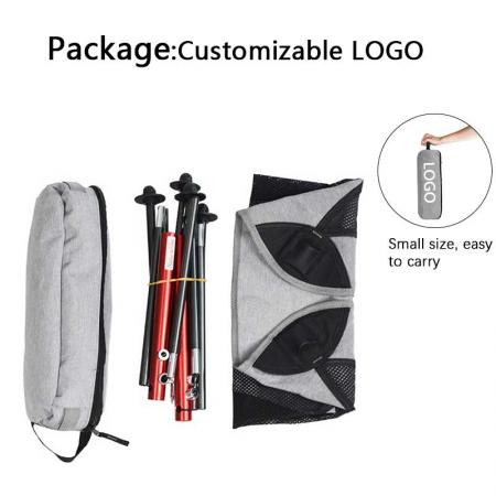 알루미늄 비치 의자 휴대용 캠핑 접이식 휴대 가방 내구성 초경량 비치 의자 