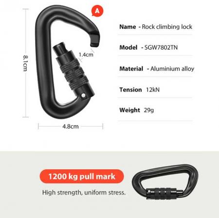 wholesale 사용자 정의 캠핑 하이킹 야외 작은 안전 스냅 후크 클립 로고 키 체인 잠금 알루미늄 합금 carabiner 키 체인 