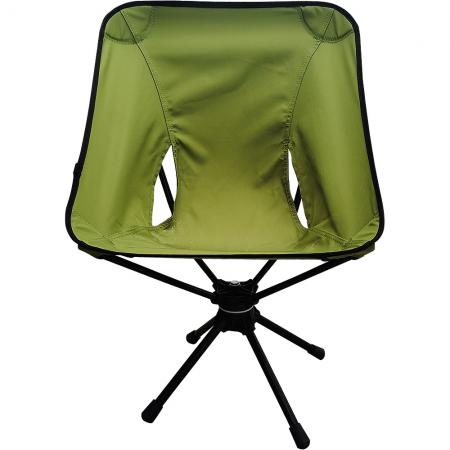 낚시 하이킹을 위한 조밀한 접히는 알루미늄 360도 야영 회전 의자. 