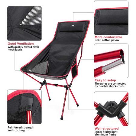 아마존 뜨거운 공장 가격 접이식 낚시 의자 경량 캠프 야외 해변 의자 