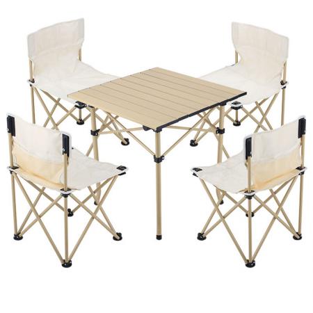 접이식 의자 및 테이블 의자 휴대용 피크닉 테이블 좌석 의자 야외 잔디 정원용 식탁 