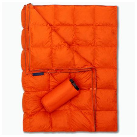 amazon 뜨거운 판매 공장 가격 나일론 다운 담요 접이식 방수 야외 캠핑 담요 추운 날씨에 착용 가능 