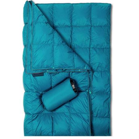 초경량 접이식 방수 야외 캠핑 담요 착용 가능한 나일론 다운 담요 