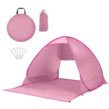 야외 캠핑 낚시용 휴대용 그늘막 텐트(파란색)
 