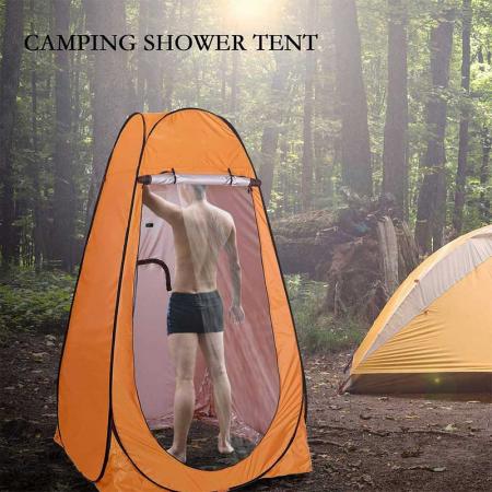 탈의실 개인 정보 보호 텐트 인스턴트 휴대용 야외 샤워 텐트 캠핑 및 해변 용 캠프 화장실
 