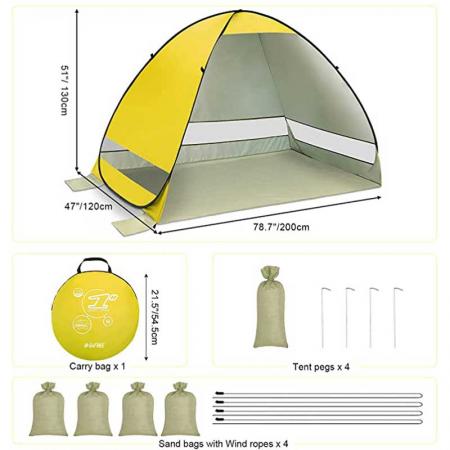 도매 야외 캠핑 해변 삼각형 캐노피 태양 그늘 대피소 UV 보호 텐트
 