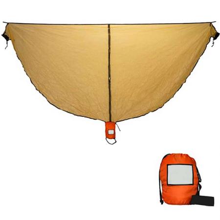 교수형 시스템이있는 해먹 용 맞춤형 로고 모기장 벌레는 야외 캠핑을 방지합니다.
 