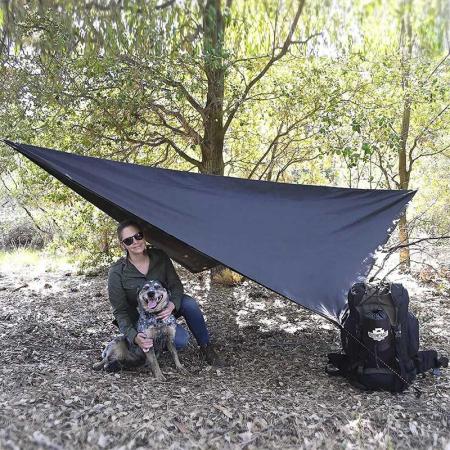 캠핑 tarp 방수 with 2 pole tarps 양산 피크닉 매트 캠핑 액세서리 낚시 하이킹
 