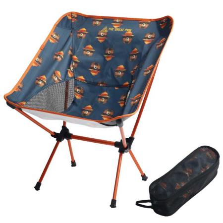 휴대 가방이있는 야외 초경량 휴대용 접는 의자 