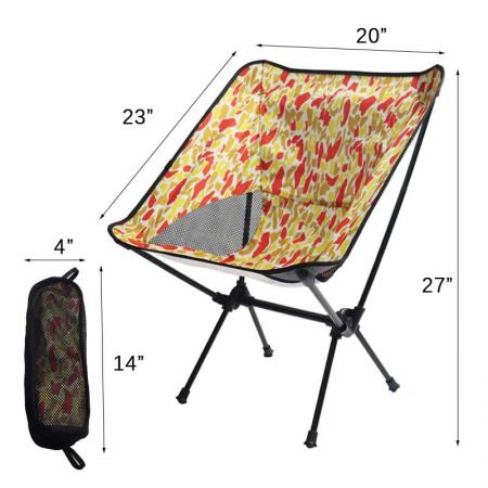 접을 수 있는 바닷가 의자 낚시를 위한 경량 야영 옥외 접는 의자 
