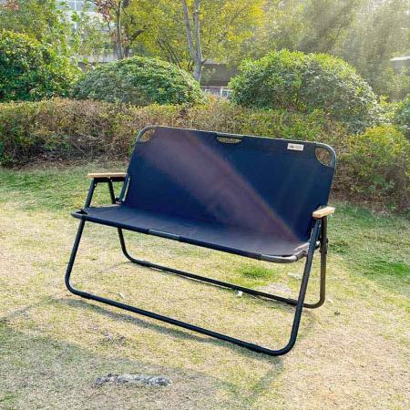 야외 가구 정원 더블 라운지 접는 캠프 야외 접이식 의자 
