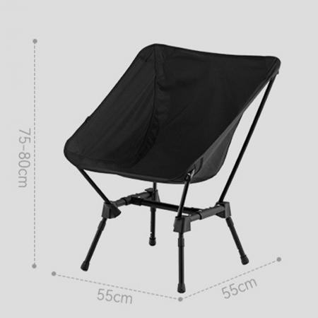 공장 새로운 야외 휴대용 의자 접이식 비치 의자 성인을위한 조정 가능한 접이식 캠핑 의자 