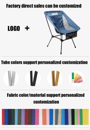새로운 캠핑 휴대용 야외 의자 레저 경량 편안한 공간 의자 가구 접이식 고품질 의자 