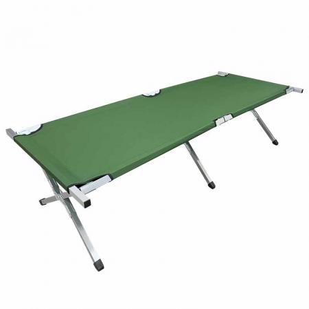 알루미늄 접이식 경량 싱글 캠핑 접이식 침대 