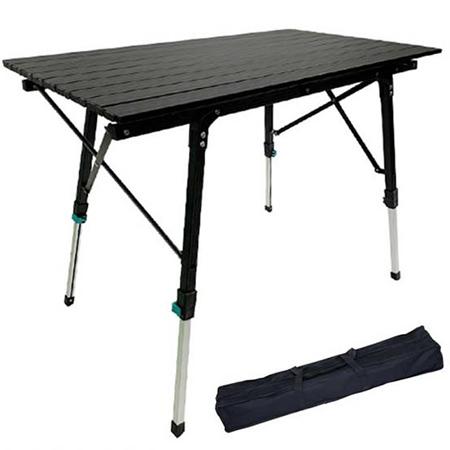접이식 야외 테이블 알루미늄 접이식 높이 조절 접이식 테이블 캠핑 야외 경량 캠핑 