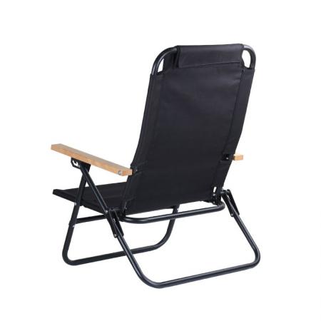 Feistel 야외 접이식 3단계 강철 프레임 휴대용 해변 캠프 의자 
