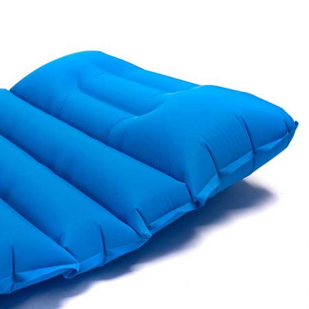 베개가 있는 튼튼한 두꺼워진 캠핑 야외 매트리스 슬리핑 패드 
