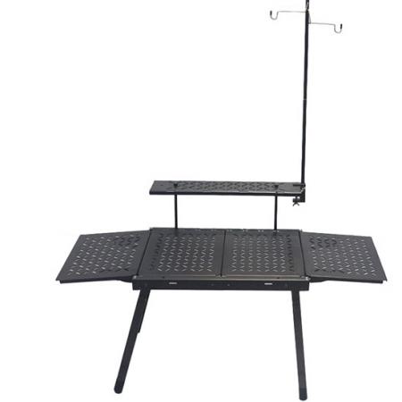 Foldable 주문을 받아서 만들어진 옥외 Igt 자유로운 조합 경량 조정가능한 휴대용 알루미늄 야영 테이블 