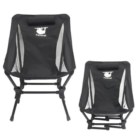 맞춤형 로고 가든 의자 경량 알루미늄 접이식 캠핑 의자 