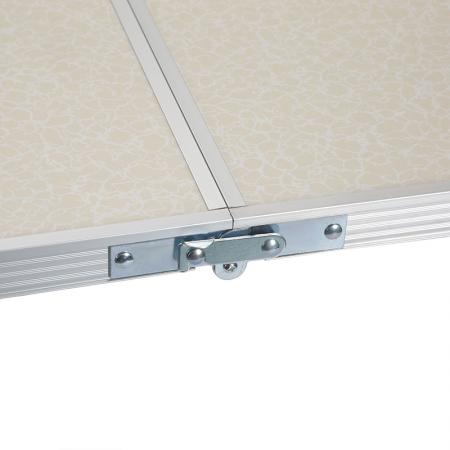 휴대용 알루미늄 합금 캠핑 테이블 높이 조절 가능 다기능 야외 해변 바비큐 테이블 