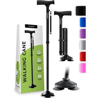 엘더 접이식 T자형 손잡이 지팡이