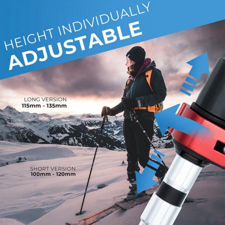 접을 수 있는 경량 알루미늄 7075 성인과 어린이를 위한 코르크 그립이 있는 하이킹 폴 워킹 스틱 