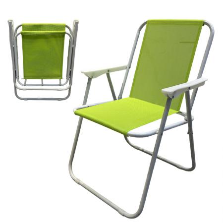 Easy Portable Camping Fishing Chair Lightweight Metal Folding Lounge Chair Beach Chair 