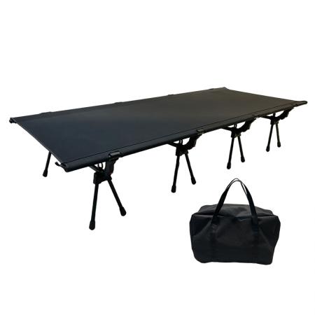 Ultralight Aluminium Alloy Metal Frame Outdoor Portable Folding Single Camp Bed Travel Cot 