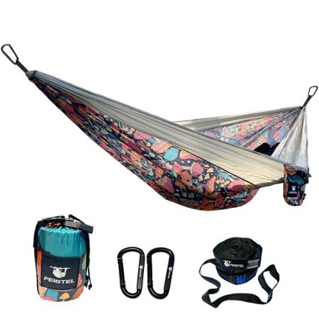 Manufacturer Super Large Relaxing Ultralight Portable Double Swing Hammock 