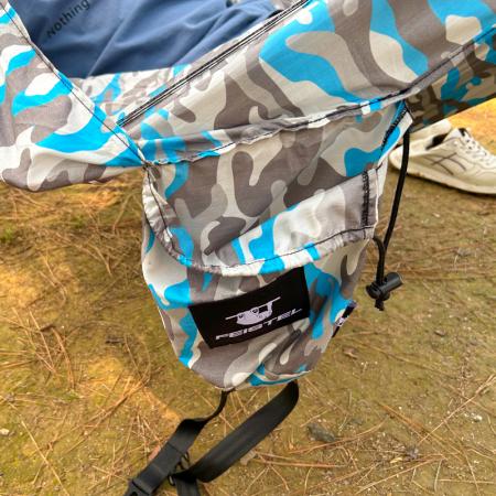 Lightweight Nylon 2 Person Hammock Mosquito Net Camouflage Pattern Portable Outdoor Hammock 