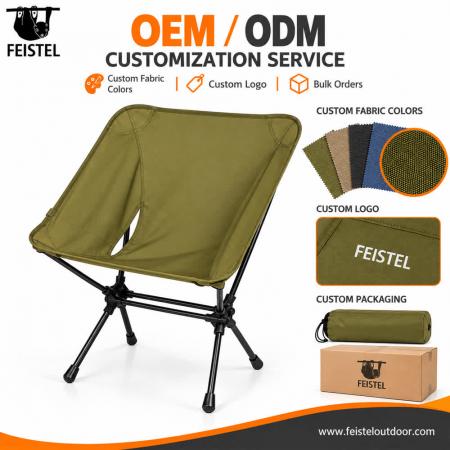 초경량 캠핑 의자 – 2.29lbs 콤팩트 휴대용 백패킹 의자, 120kg 하중 용량 